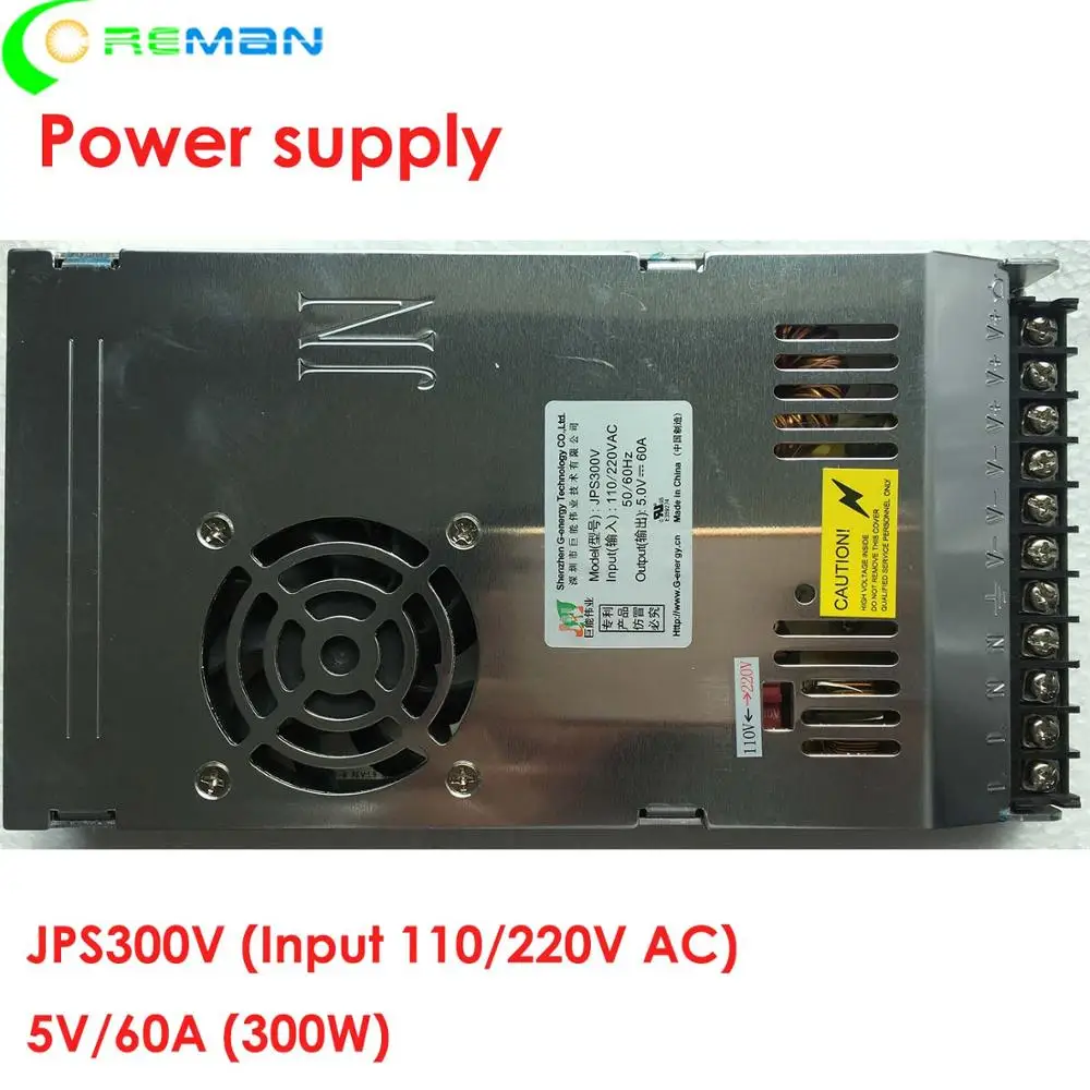

LED display led sign power supply 5V-60A , 110V 220V input power supply for led board , led board power supply 5V 300W