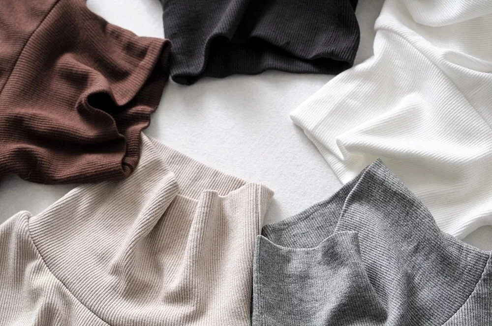 Yanueun 2019 Spring Autumn New Solid Turtleneck Bodysuit Female Slim Long Sleeve Soft Basic Jumpsuits For Women Bodysuits