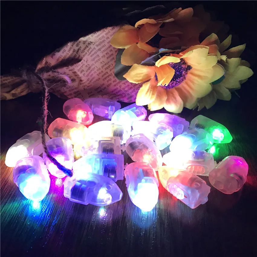 

New 10Pcs/Lot LED Light Bulbs LED Lamps Flash Balloon Lights Party Holiday Light for Wedding Home Garden Christmas Decorations