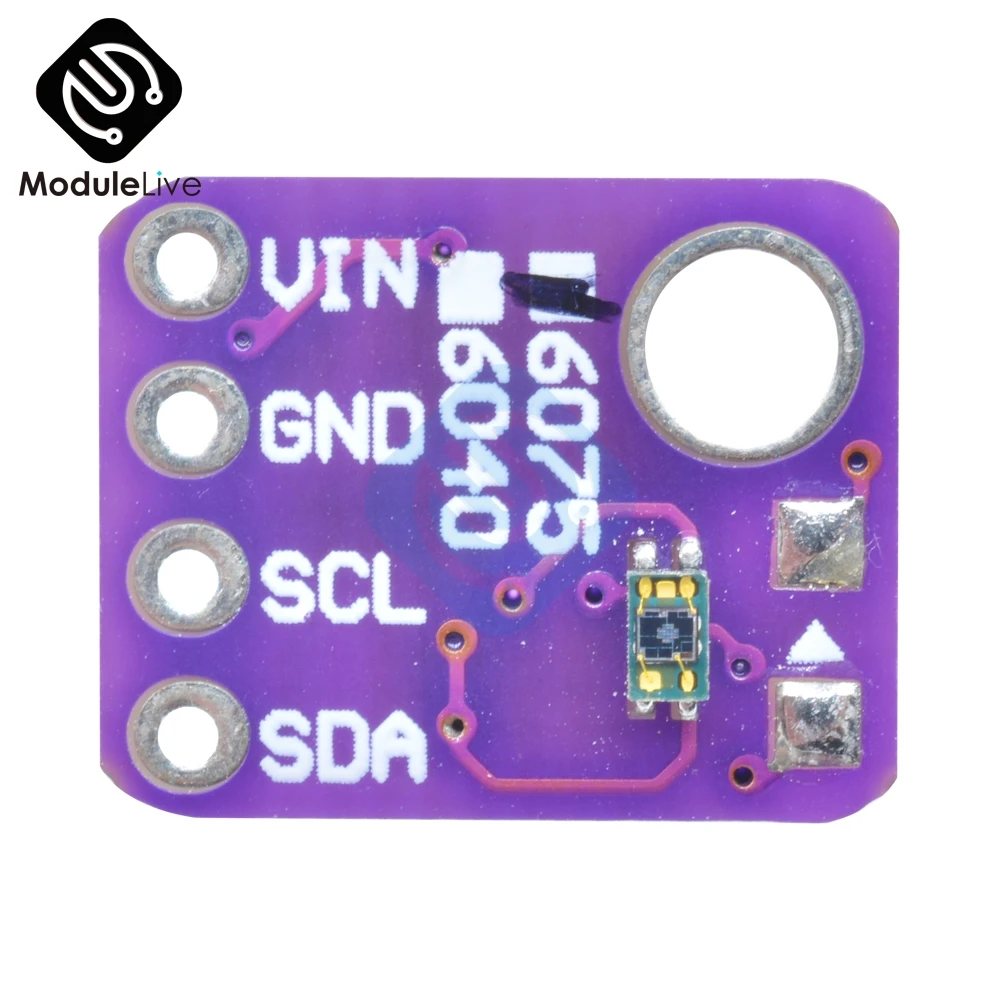 Интерфейс IEC 3,3 В плата на основе VEML6075 UVA UVB светильник Модуль датчика Diy Kit электронный модуль платы блока программного управления