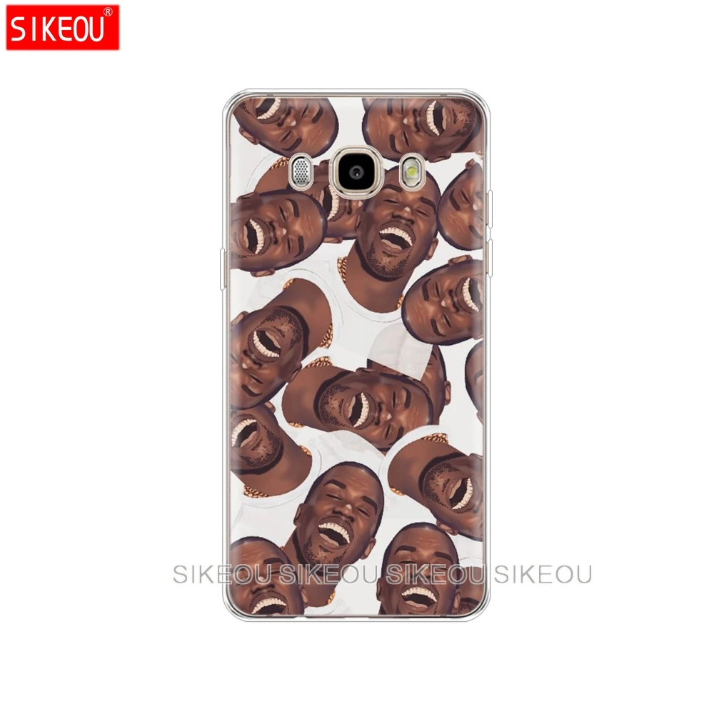 Силиконовый чехол для телефона Samsung Galaxy J1 J2 J3 J5 J7 MINI 2016 2015 prime Kanye Omari West|Бамперы| |