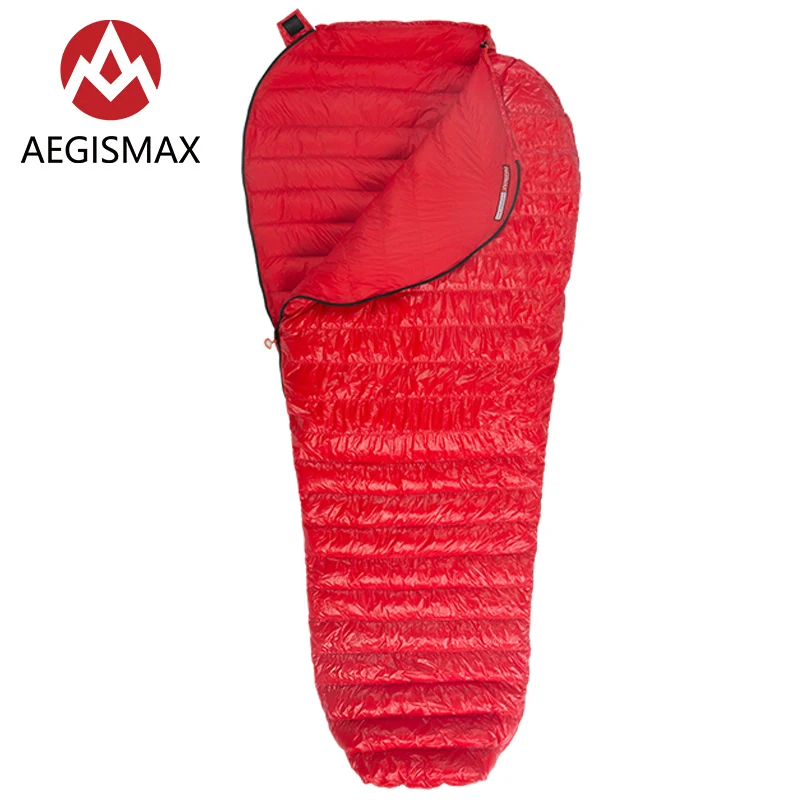 AEGISMAX Ultralight Sleeping Bag Nano Nano2 800FP Goose Down Mummy