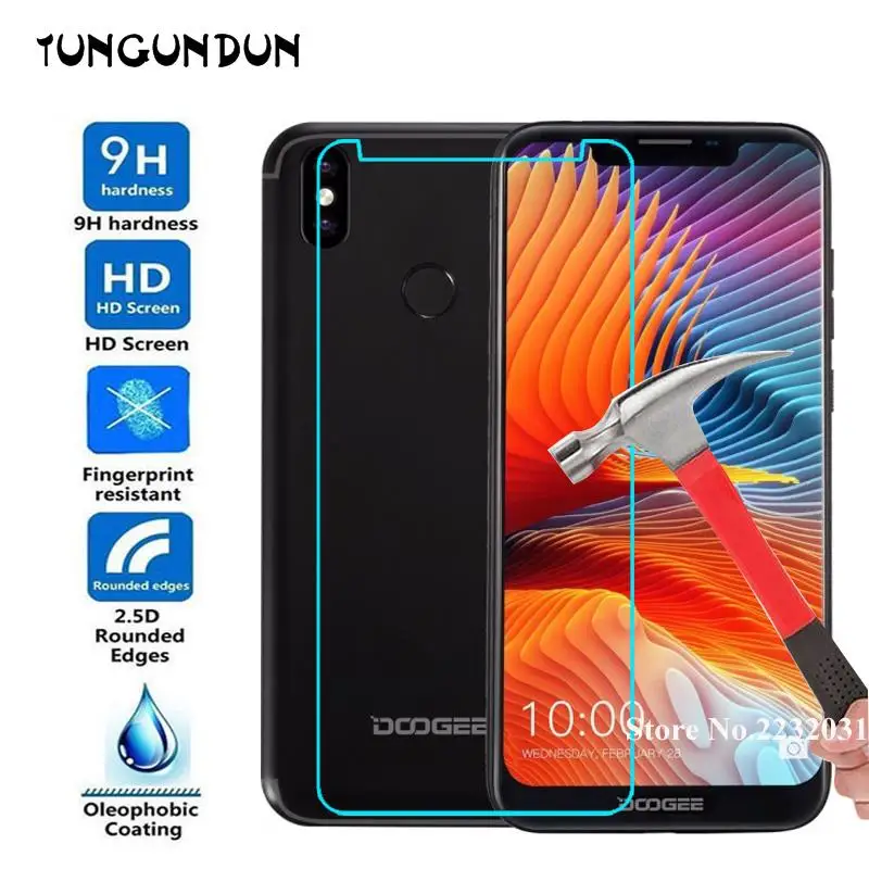 Для Doogee BL5500 Lite Стекло 2.5D с уровнем твердости 9H 0 26 мм Экран защитное закаленное