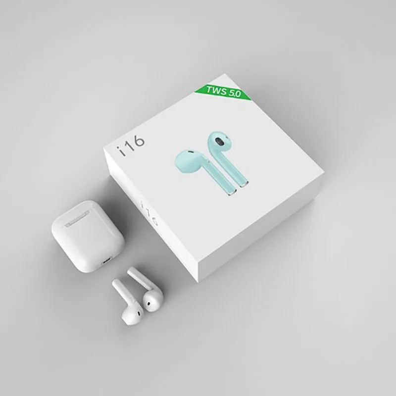 TWS i16 Умные Bluetooth 5 0 наушники вкладыши бинауральная стерео шумоподавляющая