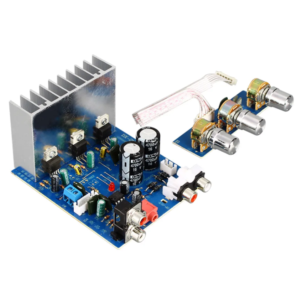 AIYIMA 2,1 TDA2030 сабвуферный Усилитель 15 Вт* 2+ 30 Вт Sub аудио стерео усилитель для DIY акустических усилителей аксессуары двойной AC12V-15V