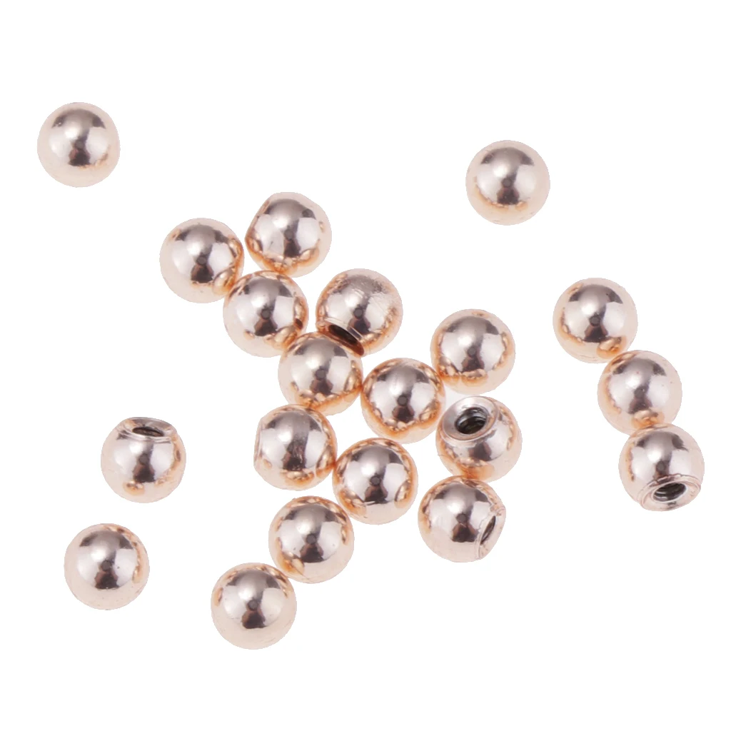 Phenovo 20PCS Fancy Mix Color Replacement Balls Body Jewelry Piercing Barbell for belly/ nipple /tongue / lip rings Parts