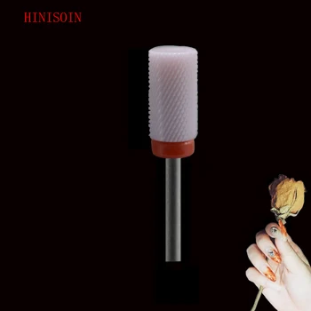 

Pink Ceramic Nail Drill Bit - Large Barrel Bit -F-2083.066