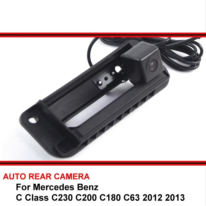 For Mercedes Benz C C230 C200 C180 C63 AMG 2012 2013 Car Waterproof Night Vision reverse Rear View Reversing Backup Camera HD |