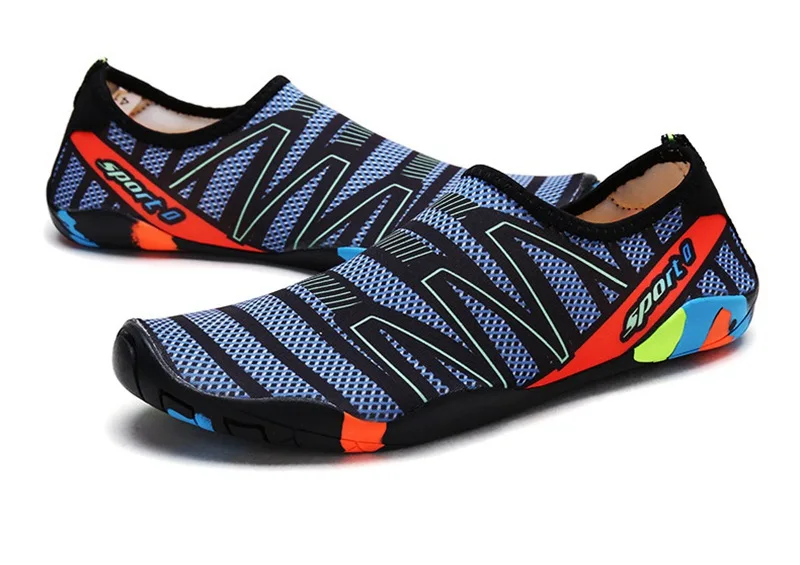 Мужские кроссовки; обувь для плавания; обувь для водных видов спорта; обувь для плавания; пляжная обувь; обувь для серфинга; спортивная обувь для подводного плавания; обувь для плавания - Цвет: Dark Blue