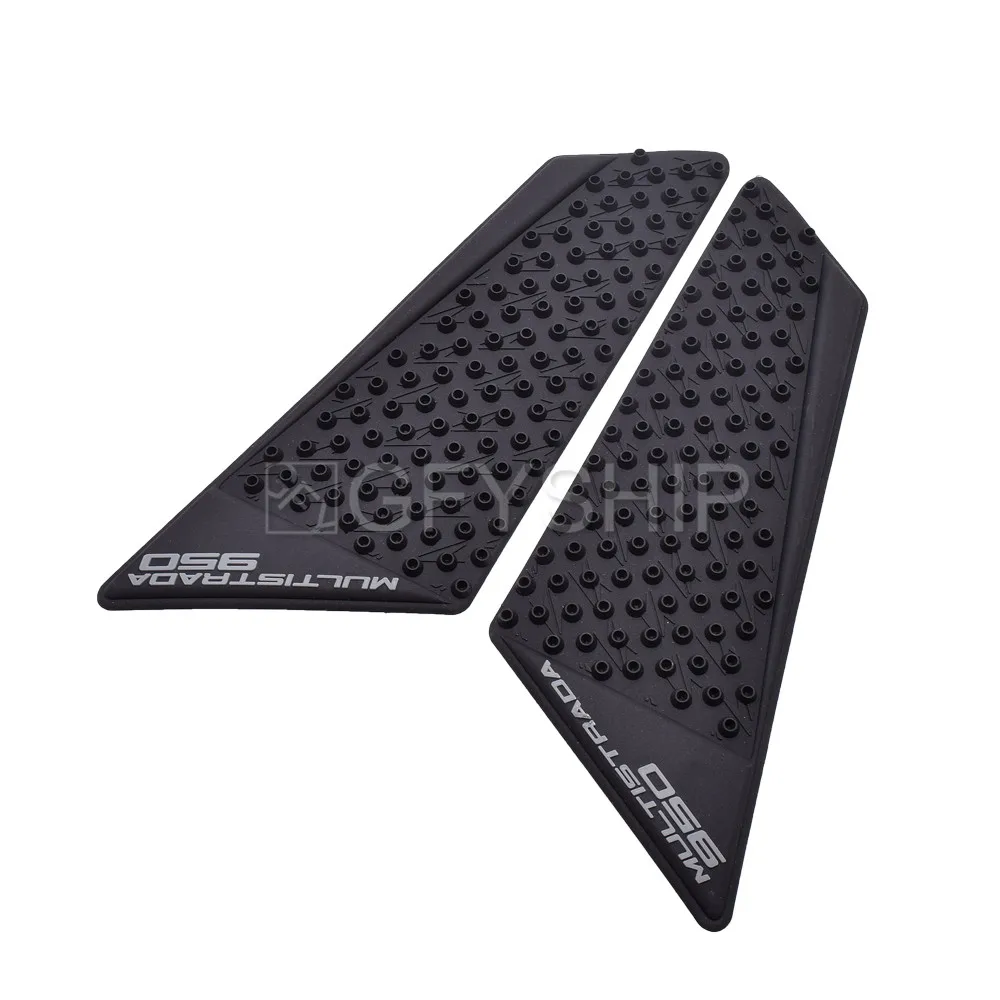 

Motorcycle Anti Slip Tank Pad Sticker Moto Black Pads Stickers For Ducati Multistrada 950 2017 2018 2019 2017-2019 17 18 19