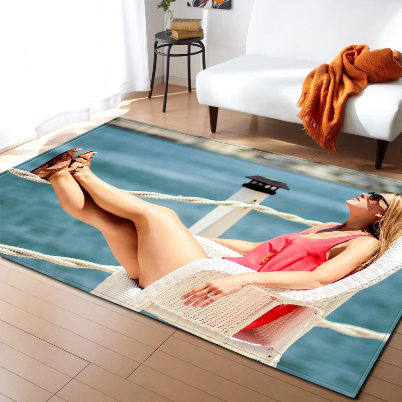 3D ковёр для гостиной современная мода Полиэстеровые, противоскользящие морщинки стойкие декоративные домашние гостиничные машины моющиеся Большие размеры