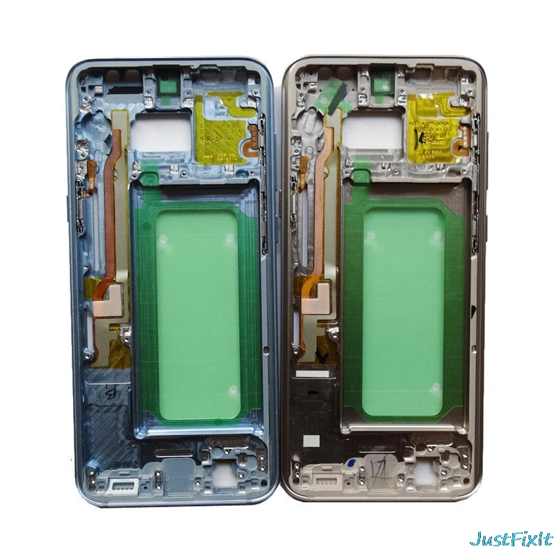 Для samsung Galaxy S8 Plus G950 S8+ G955 Средний металлический ободок средняя рамка Корпус Шасси с частями+ Боковая кнопка
