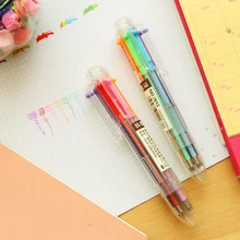 И Пай 6 шт. Творческий Канцелярские Симпатичные разноцветные ручка ядро 6 видов цветов