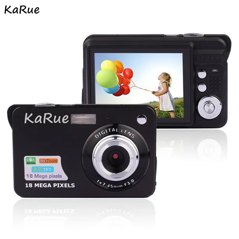 KaRue DC K530I 18Mp Max 5Mp CMOS сенсор цифровые камеры с 8x цифровым зумом и Rechareable литиевой