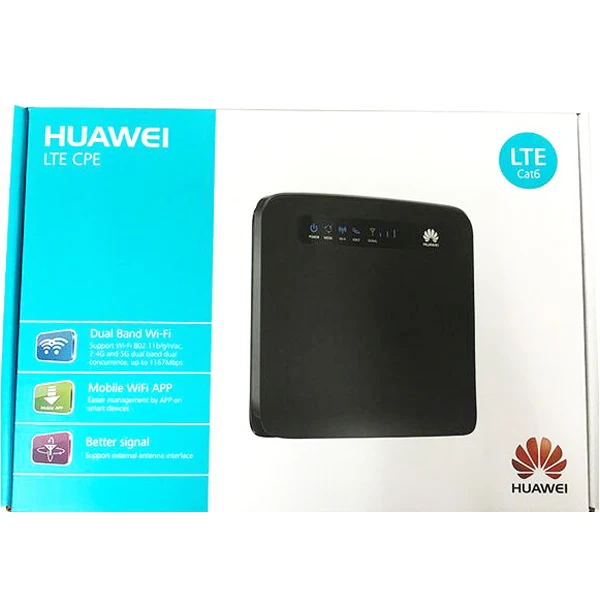 Routeur LTE 4g Huawei E5186 tous Opérateurs vitesse Lte300 sans fil  Antennes