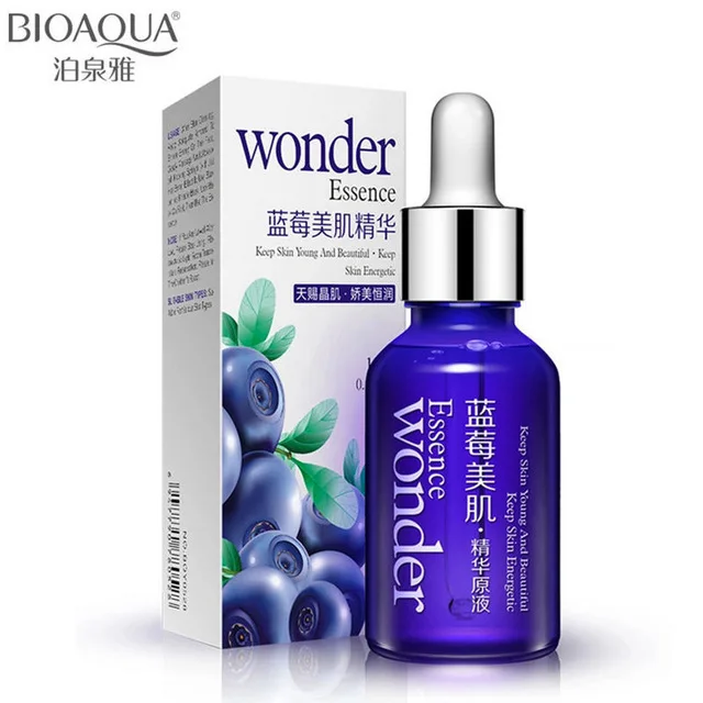 

Blueberry Face Lifting Serum Hyaluronic Acid Liquid Skin Care Anti Wrinkle Collagen Essence Face Care Whitening Moisturizing Oil