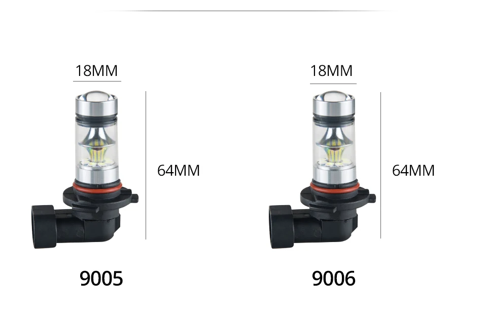 Aceersun Led Fog Lights Bulb ICE BLUE H8 H11 H10 9006 HB3 9005 H1 H3 1200LM 6500K 8000K 3000k 12V 24V araba aksesuar auto lamp (16)