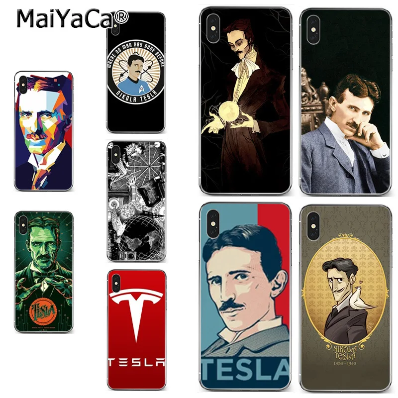 

MaiYaCa nikola tesla New Personalized Phone Case for iPhone 11 pro max X XS MAX 5 6SPLUS 7 8plus case