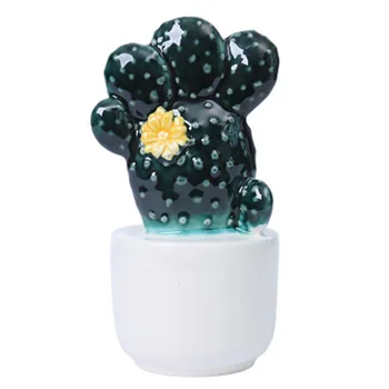 

Creative Ceramic Cactus Plant Ornaments Multifunction Home Living Room Bedroom Desktop Window Decoration Ornaments Birthday Gift