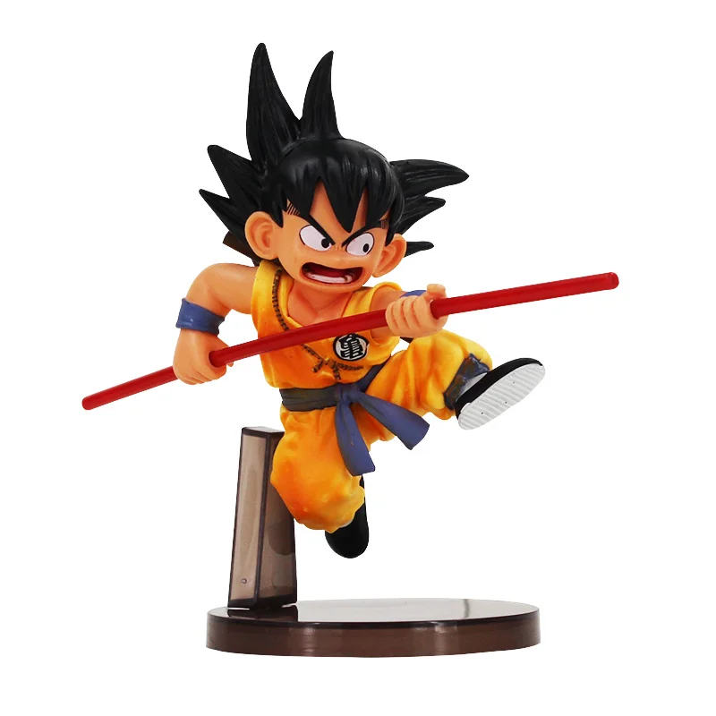 1pcs 14cm Son goku Childhood Dragonball Dragon Ball Z PVC Action Figure font b Toy b