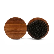 1 шт. мини щетка для бороды сандаловое дерево материал усы натуральный гребень деревянный набор для ухода за волосами ручной работы для мужчин бороды Уход за усами