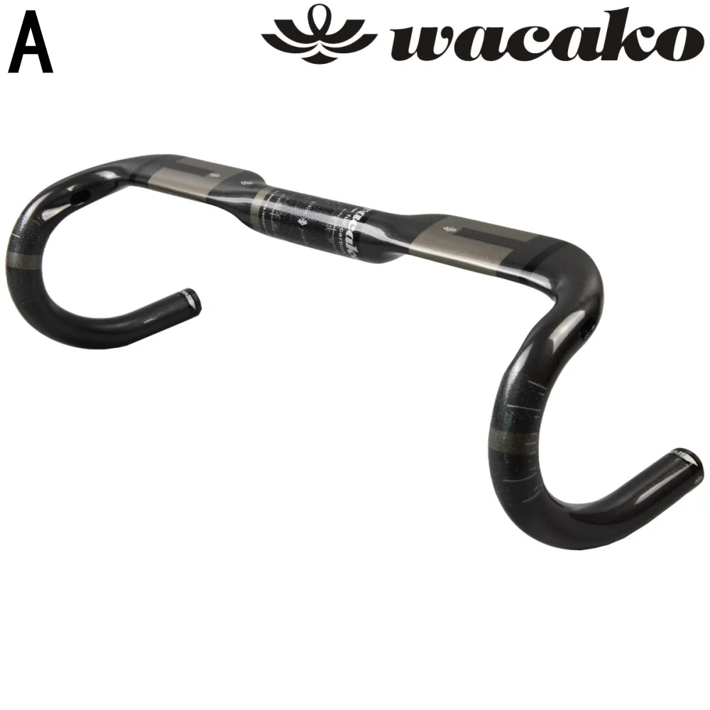 Wacako дешевый полностью углеродный дорожный руль велосипедные аксессуары bicicleta