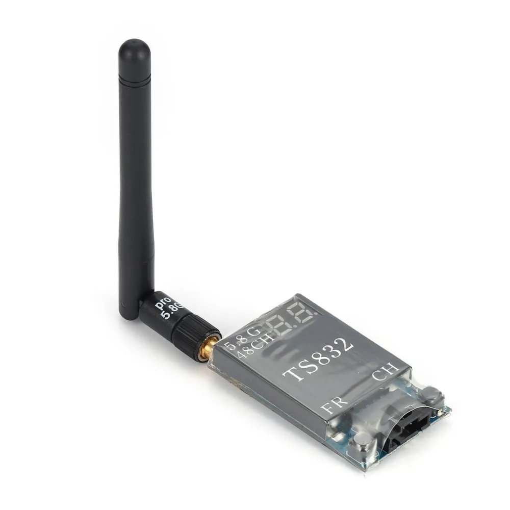

TS832 5.8G 48CH 600mW Wireless 2dbi FPV AV Transmitter(TX) for RC Quadcopter Multicopter Drone Airplane Aircraft UAV Model