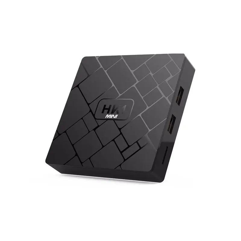 Hk1 мини Smart Tv Box Android 9,0 2 ГБ+ 16 Гб Rk3229 четырехъядерный Wifi 2,4G 4K 3D Hk1 мини Google Netflix телеприставка(Uk Plug - Цвет: Black