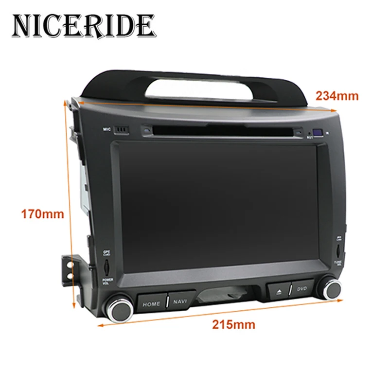 Perfect Android 7.1 Car Radio Multimedia 2 Din DVD Player GPS Navigation for KIA Sportage 2011-2015 Autoradio Stereo Headunit BT WIFI 6