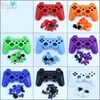 YuXi Full Shell Colour & Chrome Buttons mod kit For Sony PlayStation 3 PS3 Wireless Controller Housing Cover Case Replacement ► Photo 1/6