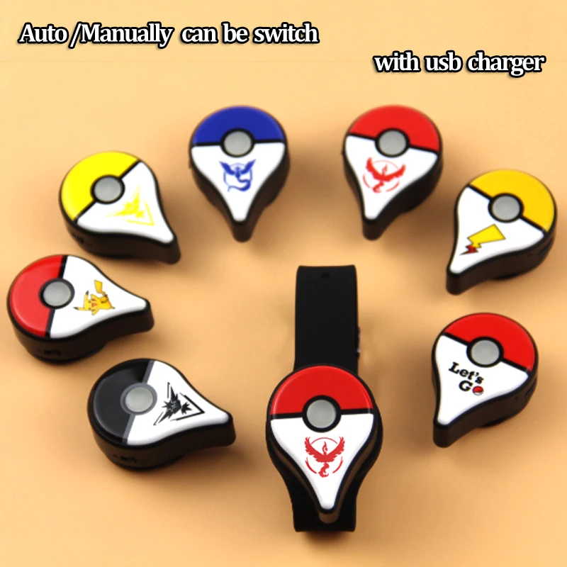 

2019 NEW Version Auto/Manual Catch For Nintend PokemonGo Plus Bluetooth Device for Android and IOS with usb charger cable