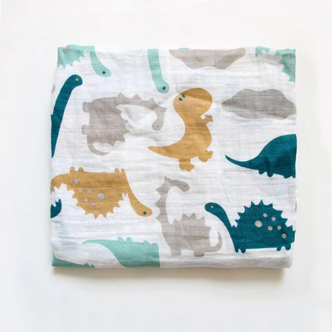 Одеяло для пеленания из органического хлопка с принтом фламинго, муслиновое детское одеяло s, детское Пеленальное полотенце для новорожденных, детская простыня - Цвет: BBXKL