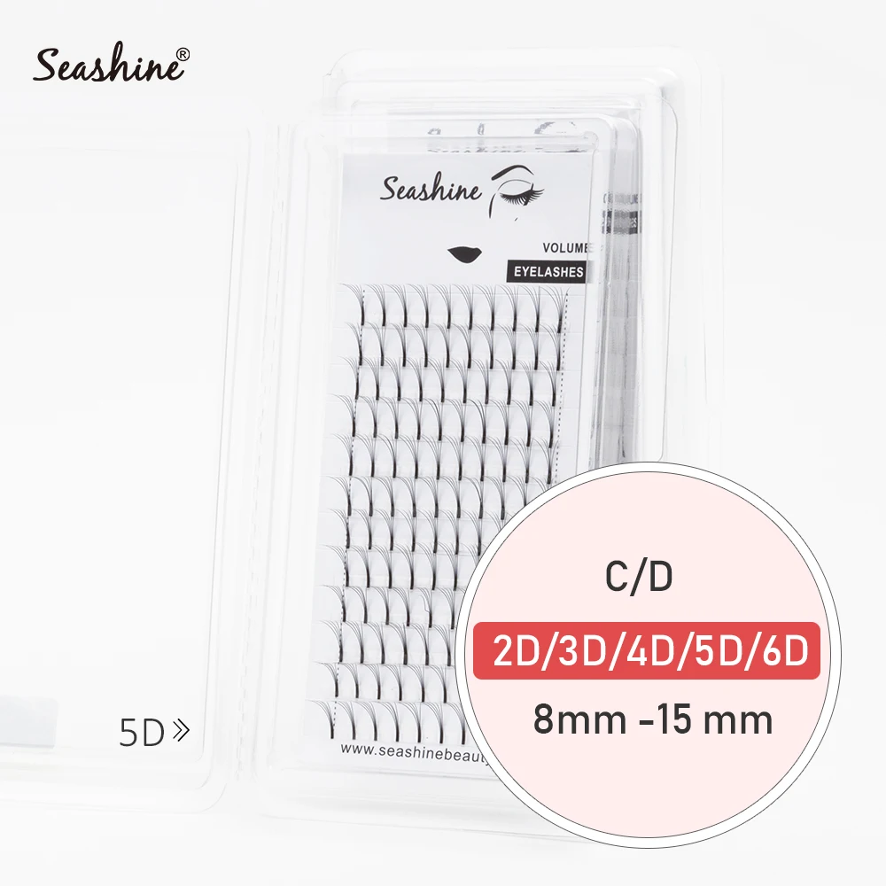 

Seashine Eyelashes Extension Premade Volume Lash Fans Volume Fans Semi Permanent Individual Eyelash Extensions Free shipping