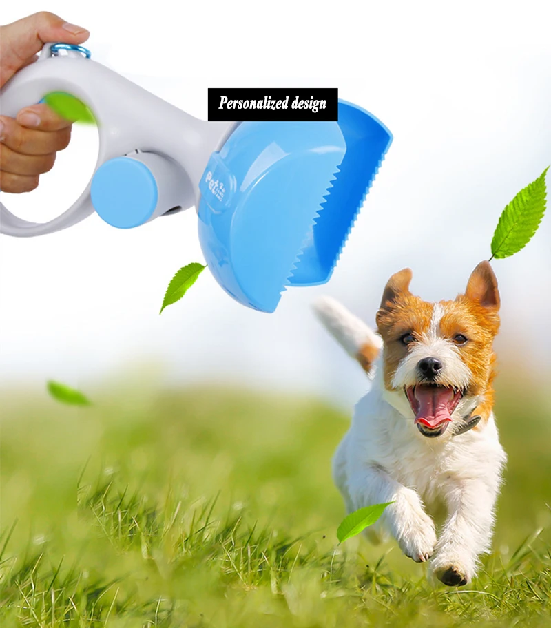 2 в 1 Pet Pooper Scooper+(1 лот = 15 шт.) набор пакетов для какашек для собак, кошек, для уличной уборки отходов, для удаления какашек, для удаления какашек, мешки для мусора