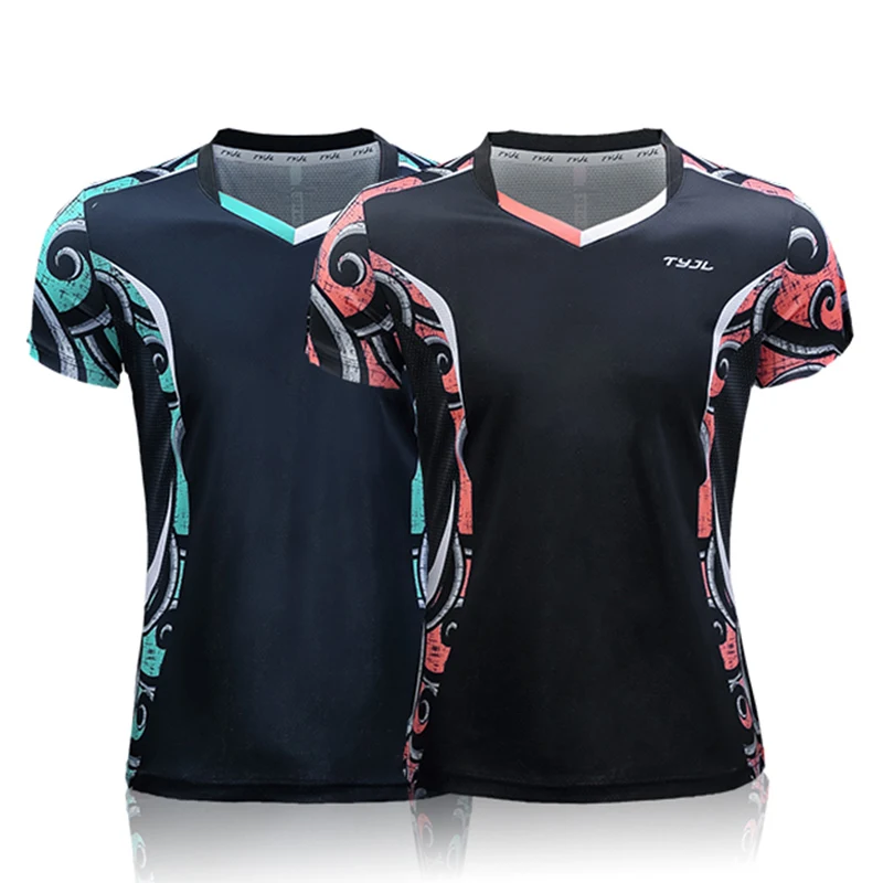 2019 New Badminton Shirts Men / , Table Tennis Shirts , Sport T-shirt Tennis Wear Shirts , Badminton