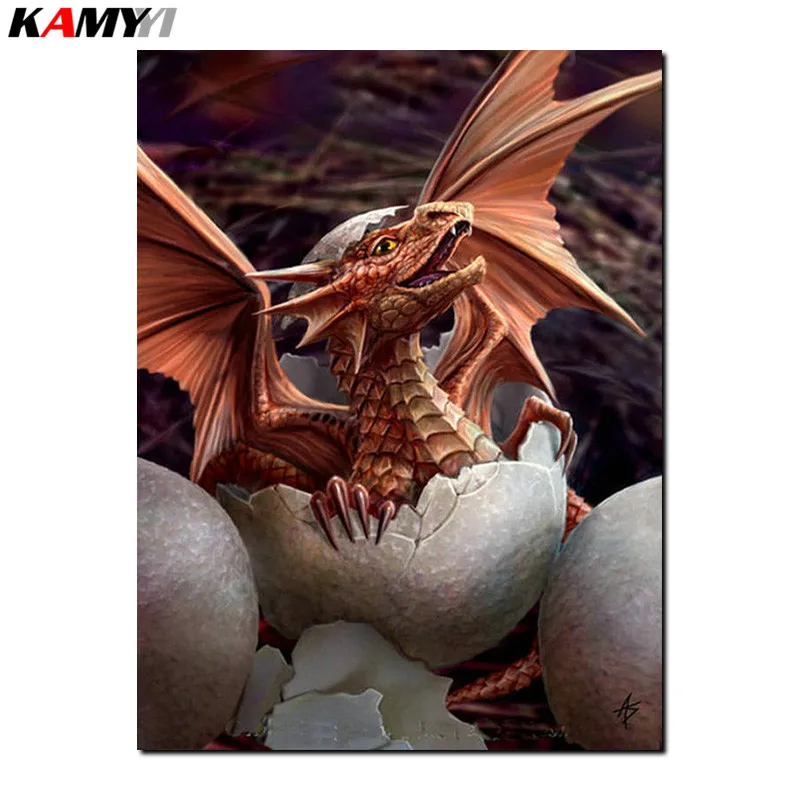 

5D Diy diamond painting cross stitch dinosaur baby Full Square Diamond embroidery Needlework Rhinestone Mosaic decor B627