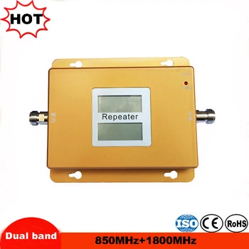 

UMTS 850Mhz GSM 1800MHz Dual Band Mobile Signal Repeater 3G 850 1800 De Sinal Celular Repetidor Booster