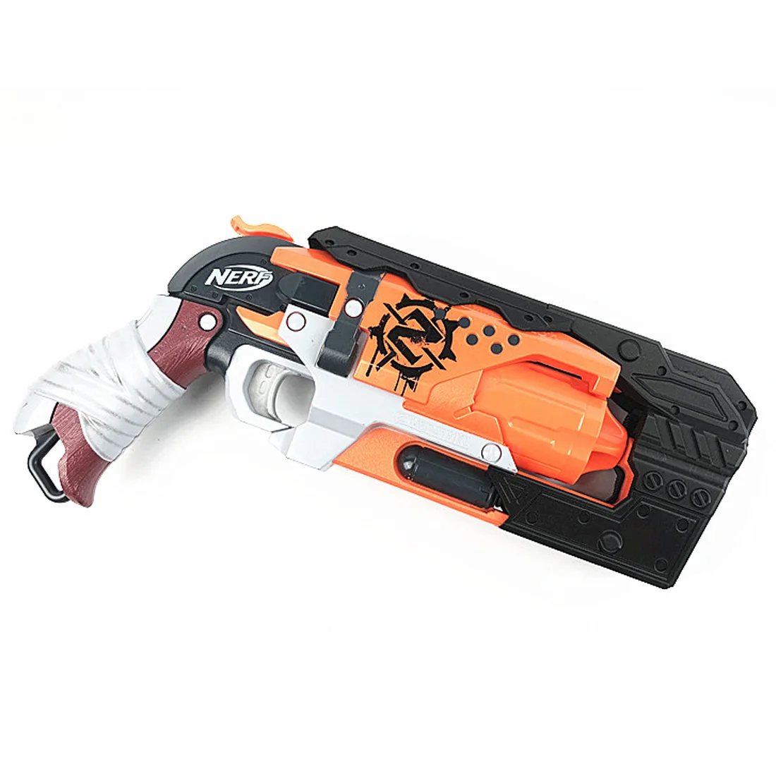 

Rowsfire 1 Pcs 3D Printing JN-01 Minwang Blaster Suit for Nerf Zombie Strike Doublestrike Blaster for Teenager Gun Toy Parts Hot