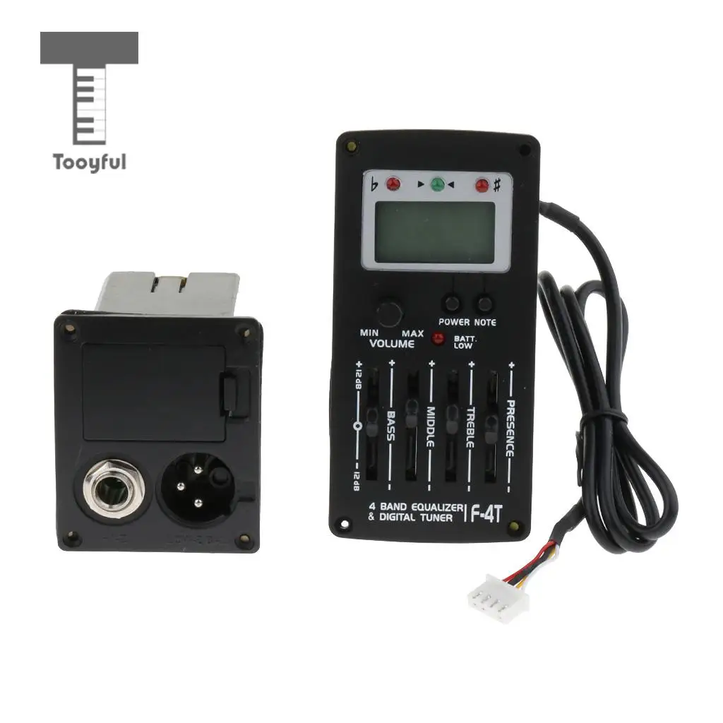 Acoustic Guitar EQ Preamp Pickup System with Volume Control for Guitar Players Gift