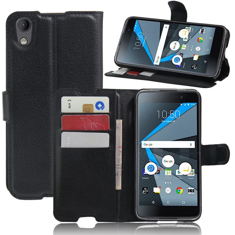 

Phone Case For Blackberry DTEK50 DTEK 50 Wallet Filp Casing Shell Cover Stand