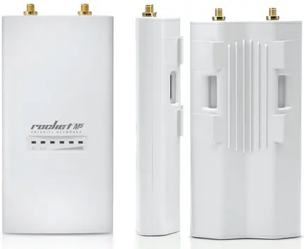 

Ubiquiti RocketM5 CPE 5GHz Hi Power 2x2 MIMO TDMA airMAX High Performance BaseStation Wireless Network Bridge