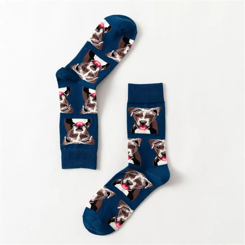 Забавные уличные носки в стиле таби, носки для собак, мопса, Шиба-ину
