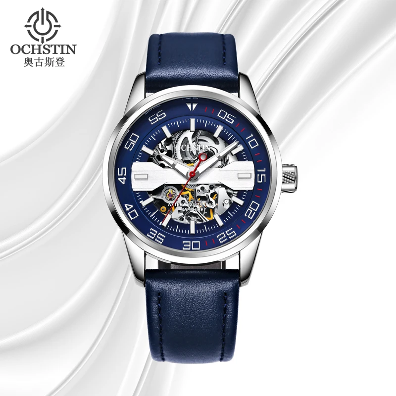 

OCHSTIN New Skeleton Automatic Watch Men Waterproof Luxury Luminous Mechanical Wrist Watch for Men Clock Hodinky Erkek Kol Saati