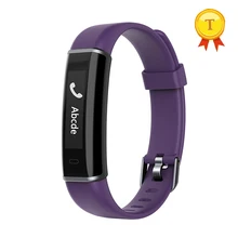 Популярный Дизайн OLED Экран BLE 4,0 сердечного ритма фитнес контроль сна трекер Смарт-группа поддержки по электронной почте linkedin напоминание для s7 s8