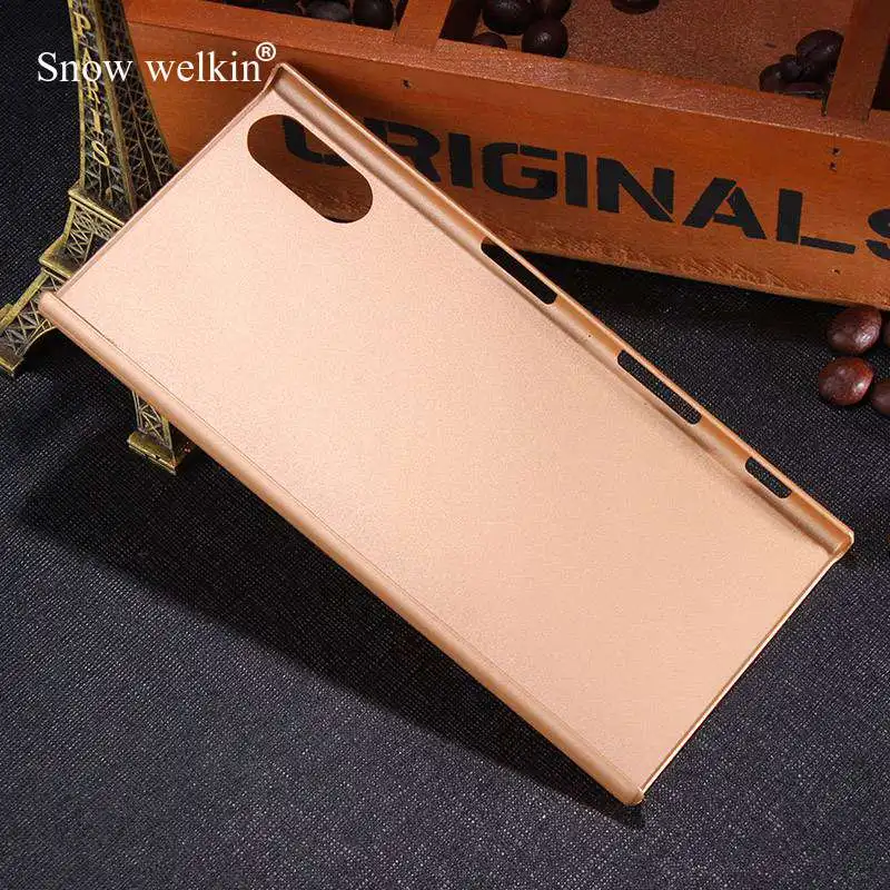 Новинка роскошный прорезиненный матовый пластиковый жесткий чехол Snow Welkin для Sony