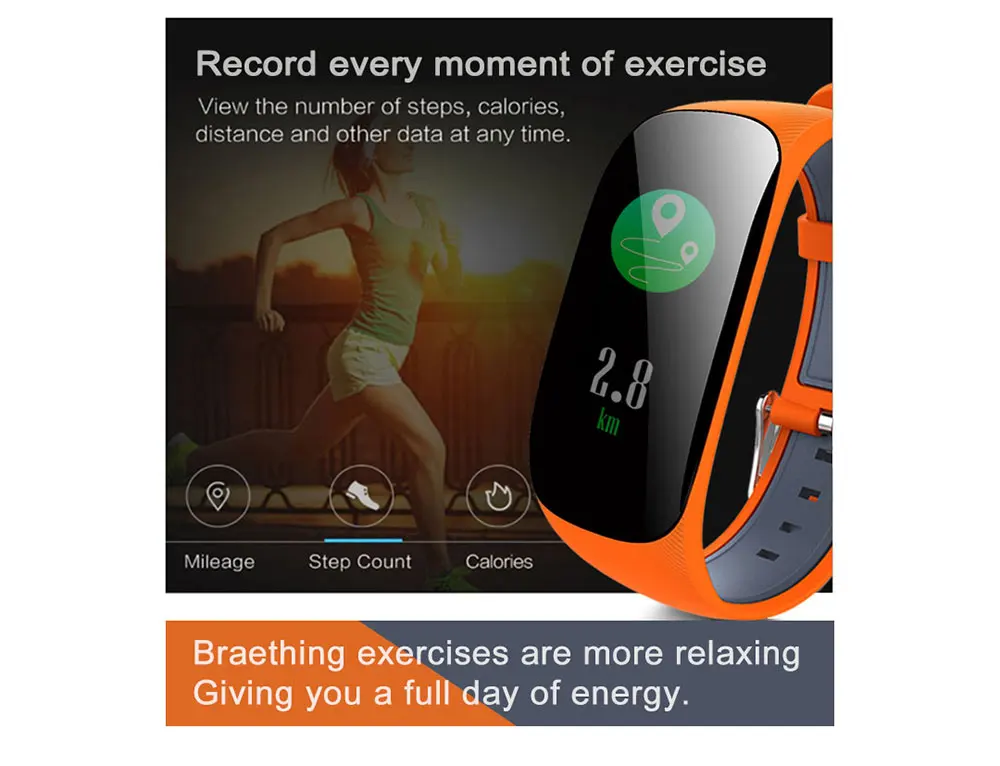 9-130373-smart bracelet fitness band-