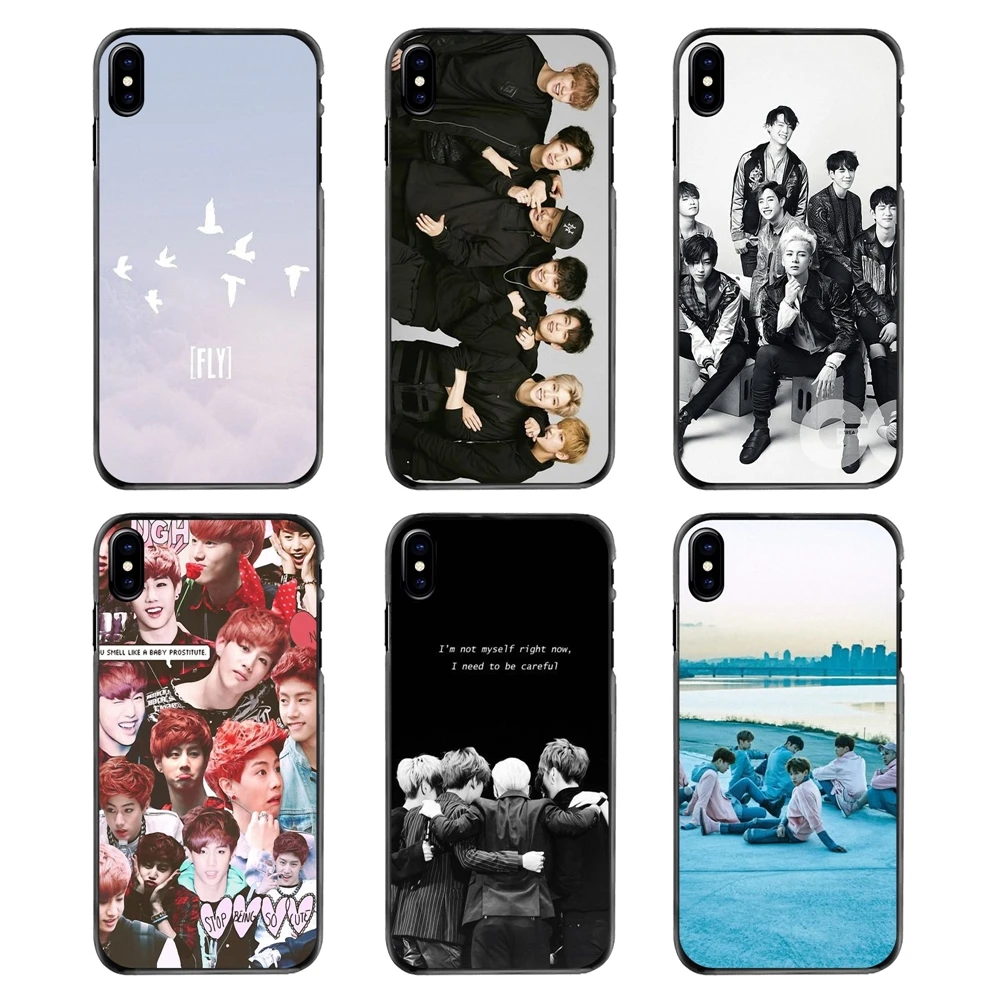 Для iPhone 4 4S 5 5S 5C SE 6 S 7 8 Plus X XR XS Max iPod Touch got7 kpop Корея мальчик группа девушка Джексон