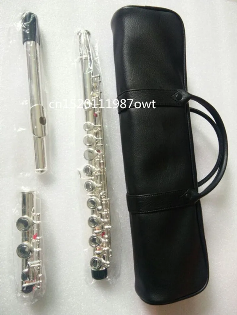 

High quality Flute 211SL musical instrument 16 over C Tune Flute and E-Key music professional shipping High grade hard box
