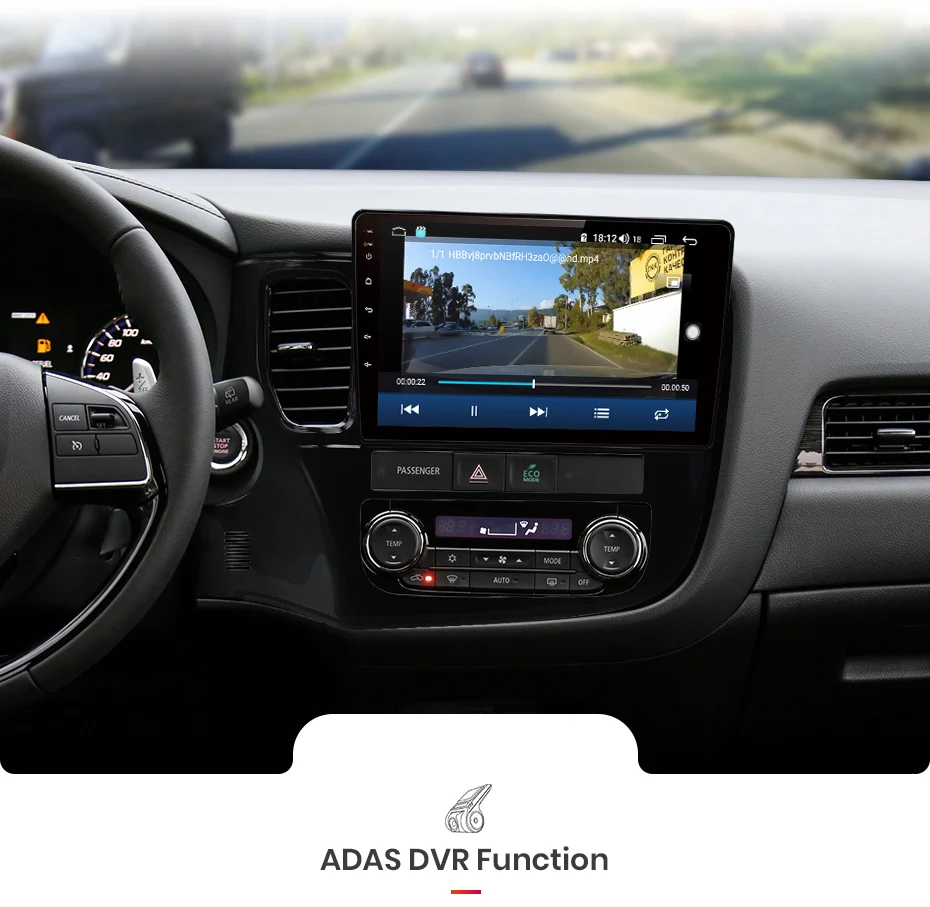 Cheap AWESAFE 2Din Android 8.1 4+64G CarPlay GPS Radio Audio Multimedia Player For Mitsubishi Outlander 3 2012 2014 2018 2 Din no DVD 15