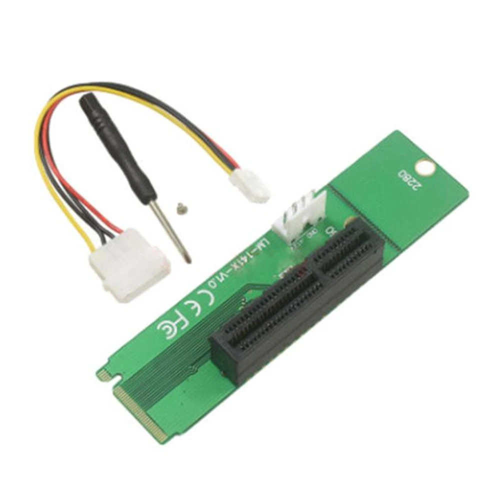 

Gasky High Quality for NGFF M.2 To PCI-E 4X SSD Port To PCI Slot Adapter Converter Expansion Card Accessories